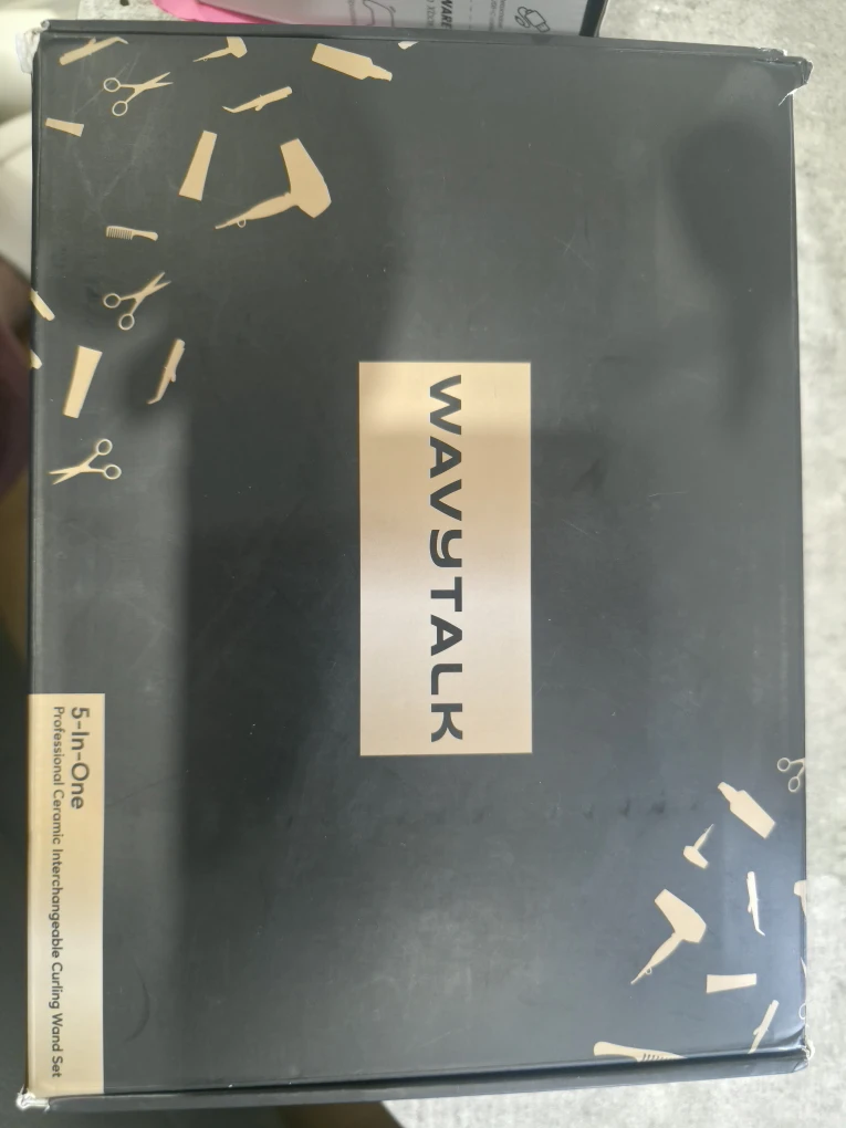 Wavytalk 5-in-1 Curling Wand Set
