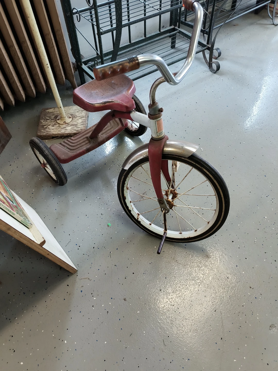 Vintage Red Tricycle