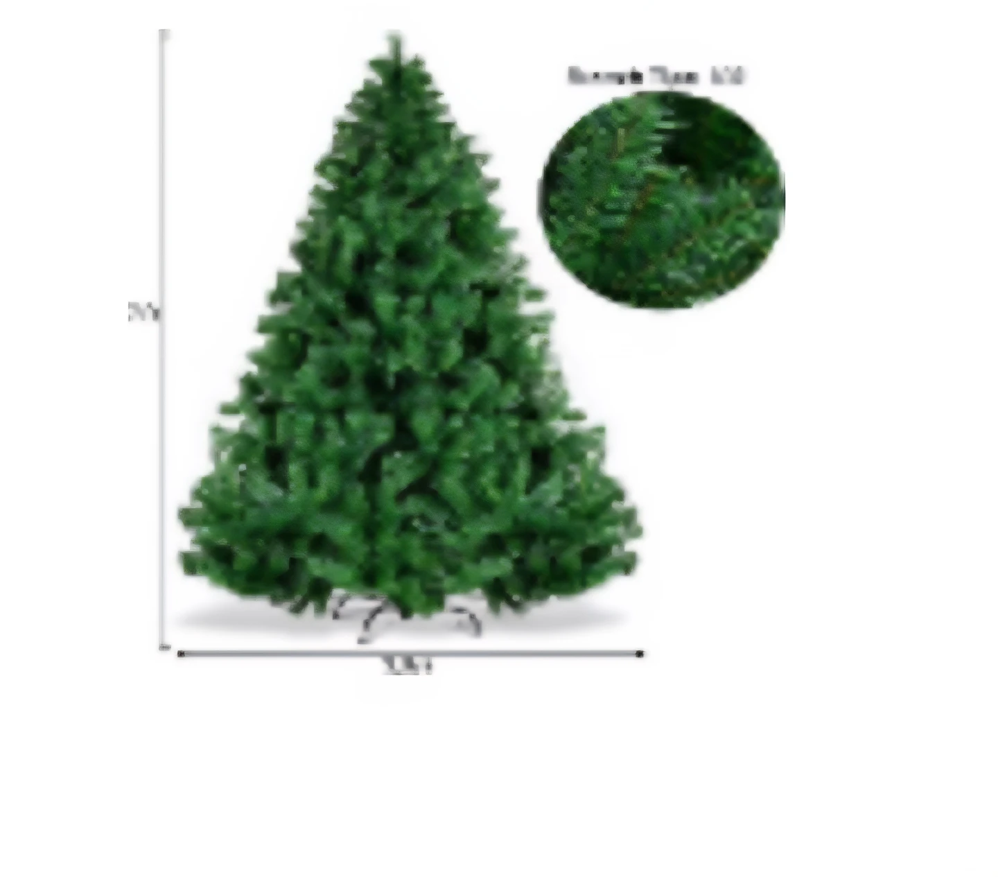 New Unbranded 7 foot Artificial Christmas Tree