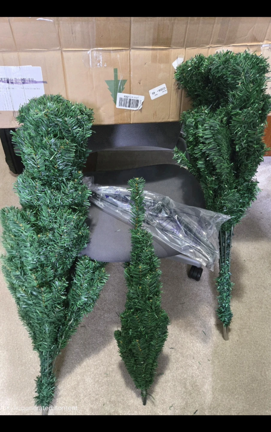 New Unbranded 7 foot Artificial Christmas Tree - photo 3