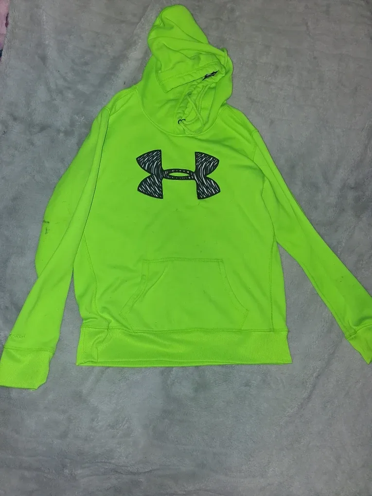 Under Armour Hoodie - Neon Green