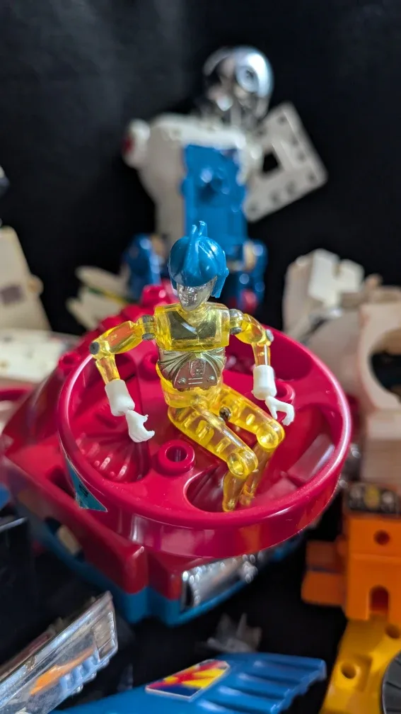 Vintage 80s Micronauts Toy Lot - Parts & Pieces image indicator(4)