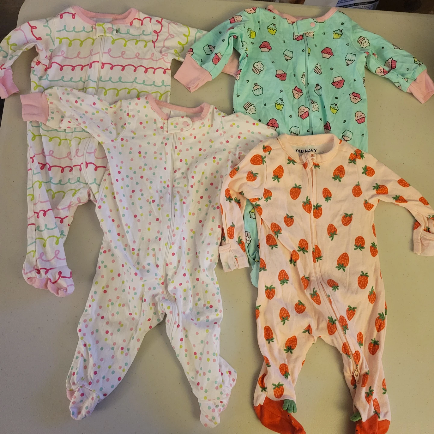 Baby Footed Pajamas (4) 0-3 mo - photo 2