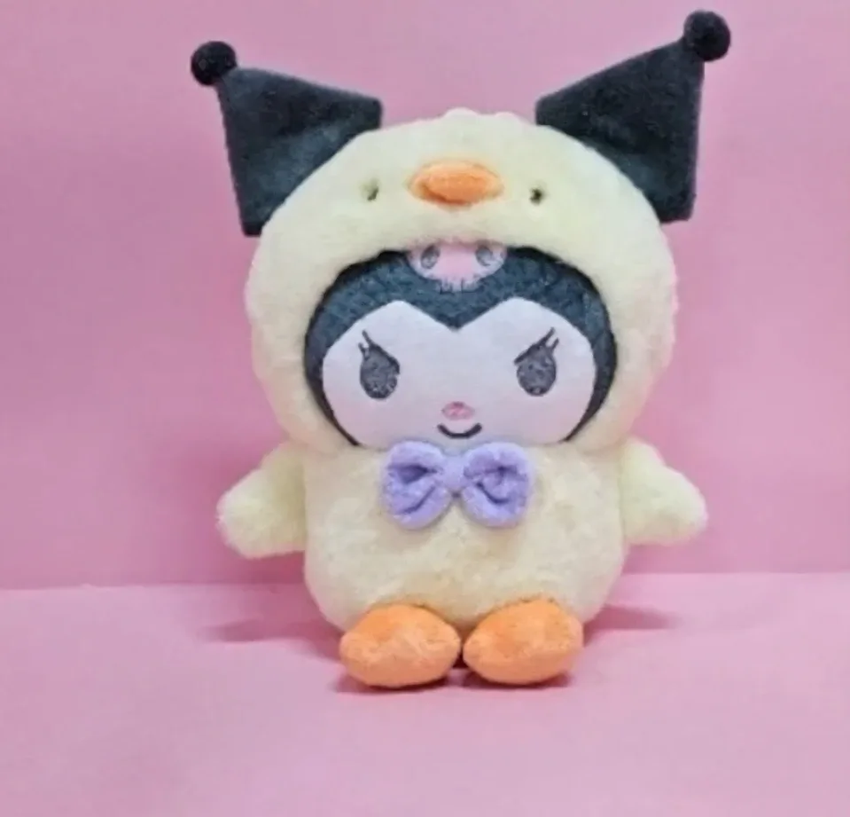 Kuromi Plush in Chick Costume