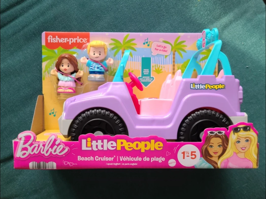 Fisher-Price Little People Barbie Beach Cruiser - New