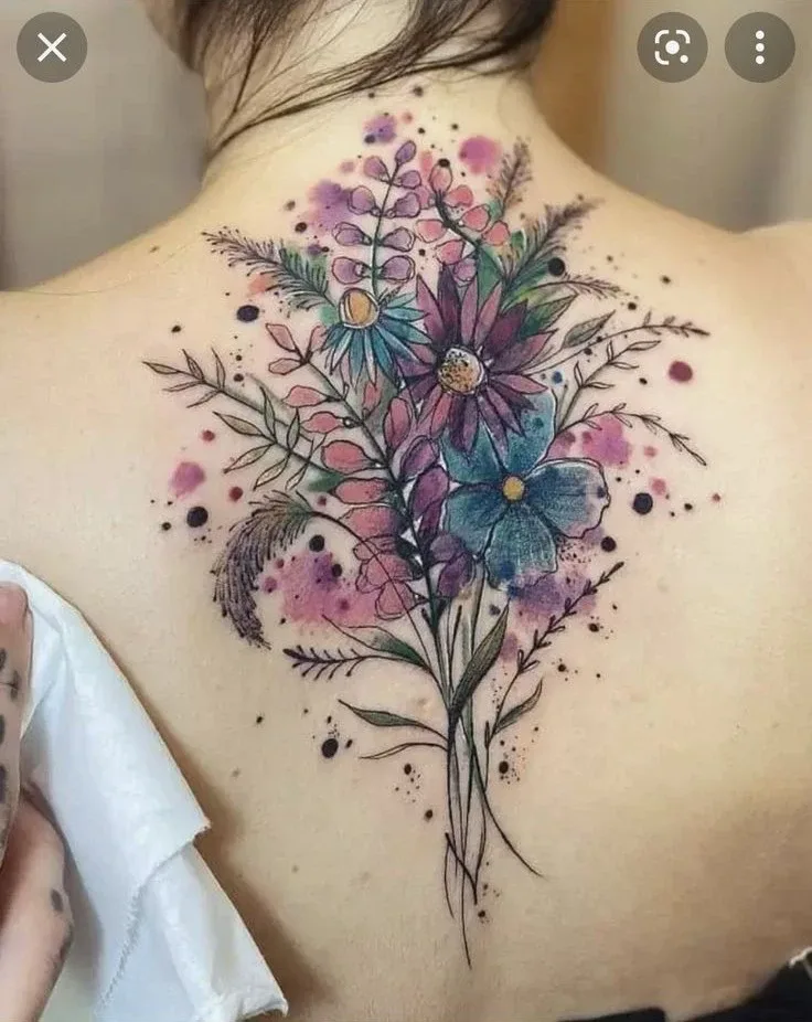 Tat2 Flowers