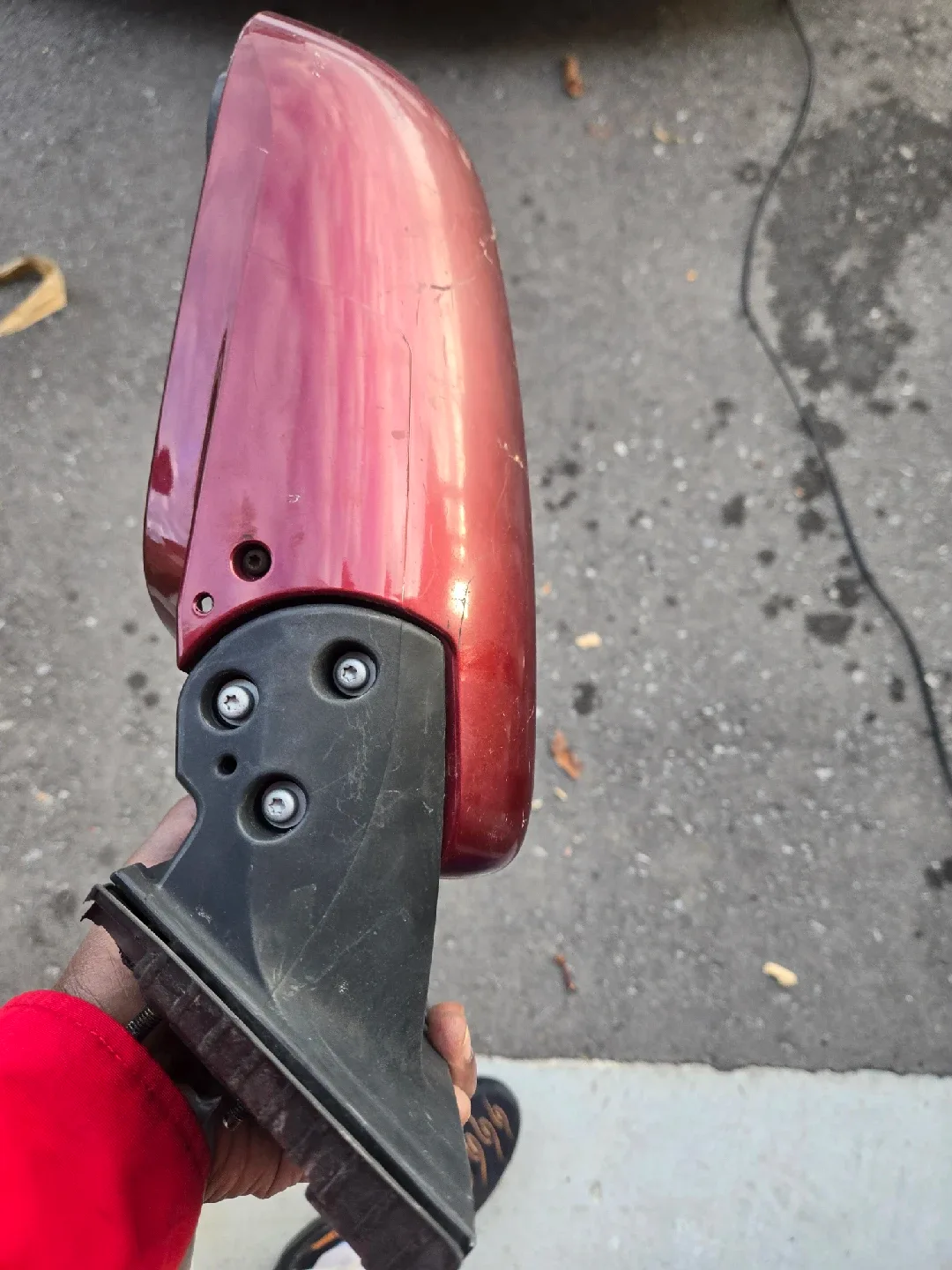 Car Side Mirror - Red image indicator(3)