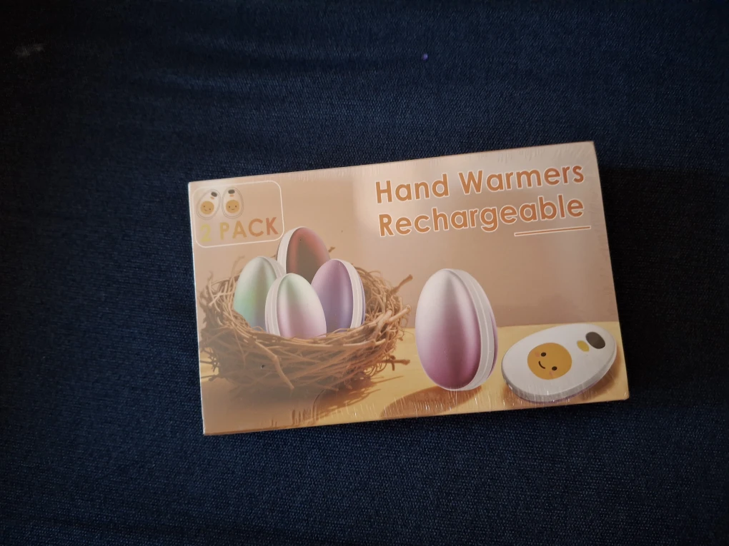 NEW 2pc Pack Egg Electric Hand Warmers Rechargeable - photo 2