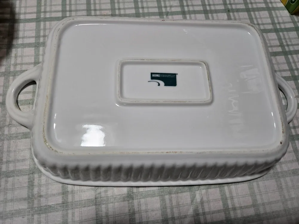 Home Discovery White Baking Dish image indicator(2)