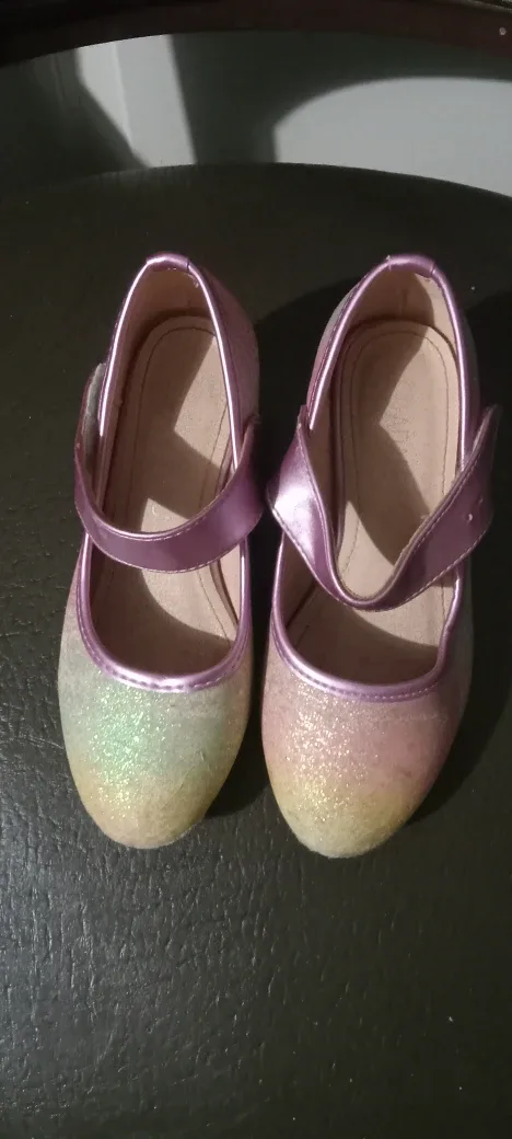Sparkly Purple Dress Up Shoes - Size 11