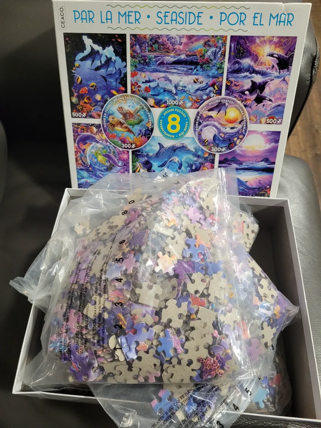 Ceaco Par La Mer Seaside Puzzle Set image indicator(2)