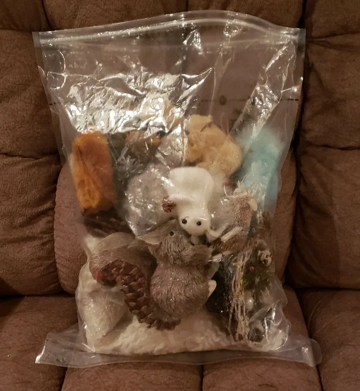 20 Christmas Tree Ornaments and Ribbon $3 each or take all $50. image indicator(5)