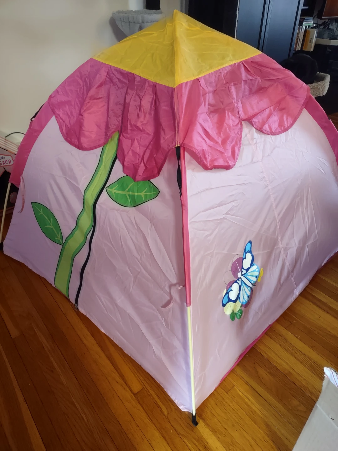 Kids Flower Play Tent - Pink