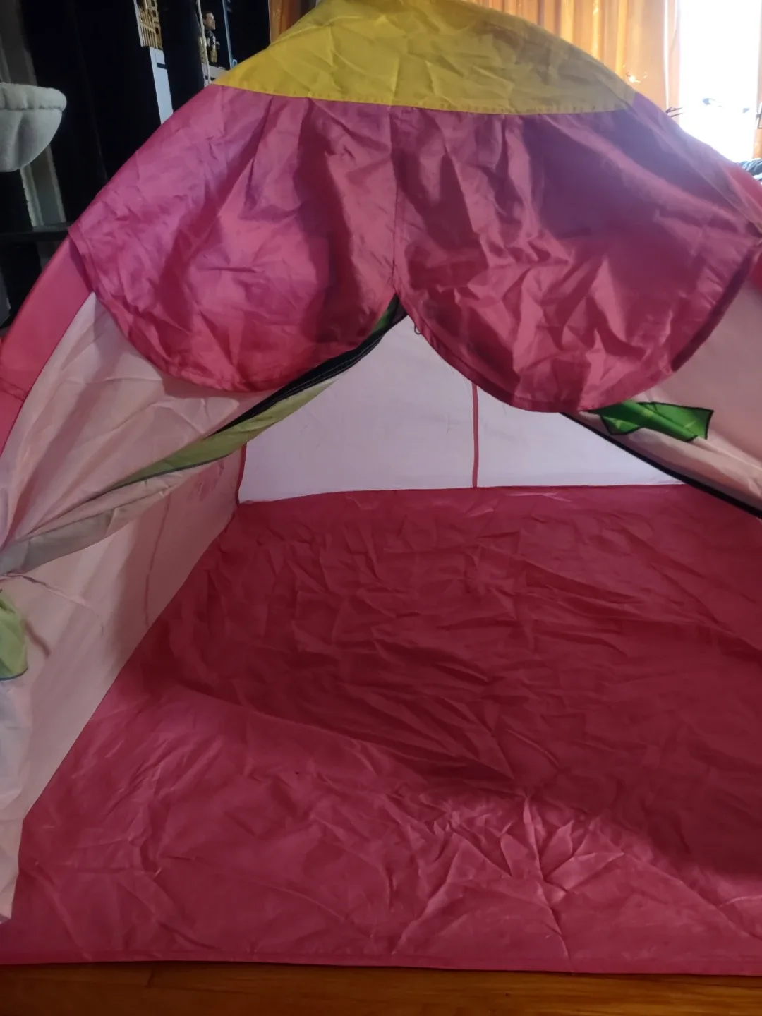Kids Flower Play Tent - Pink image indicator(2)