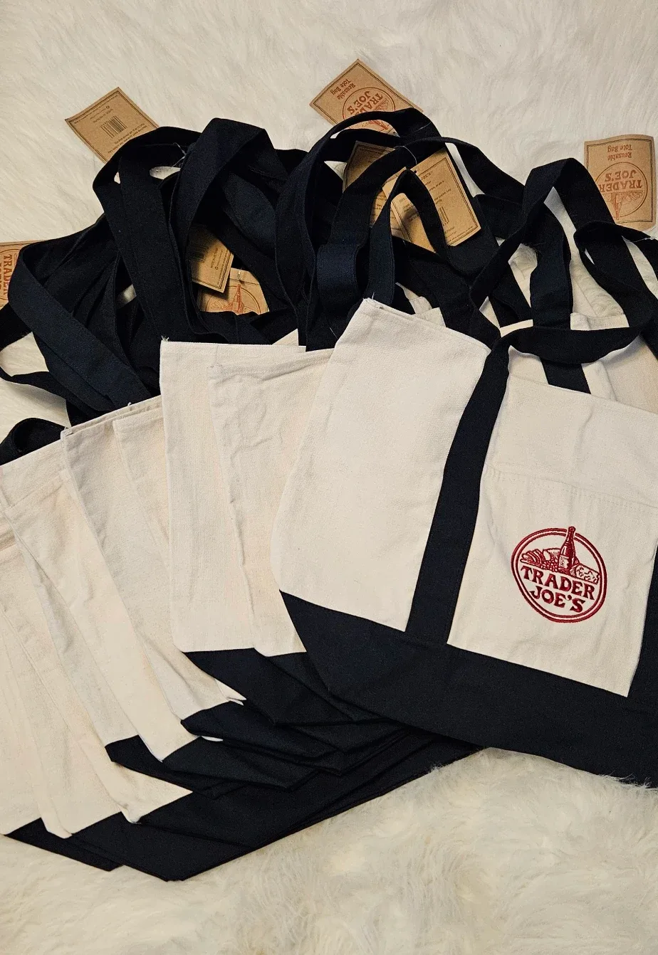 BNWT Trader Joe's Reusable Tote Bags image indicator(2)