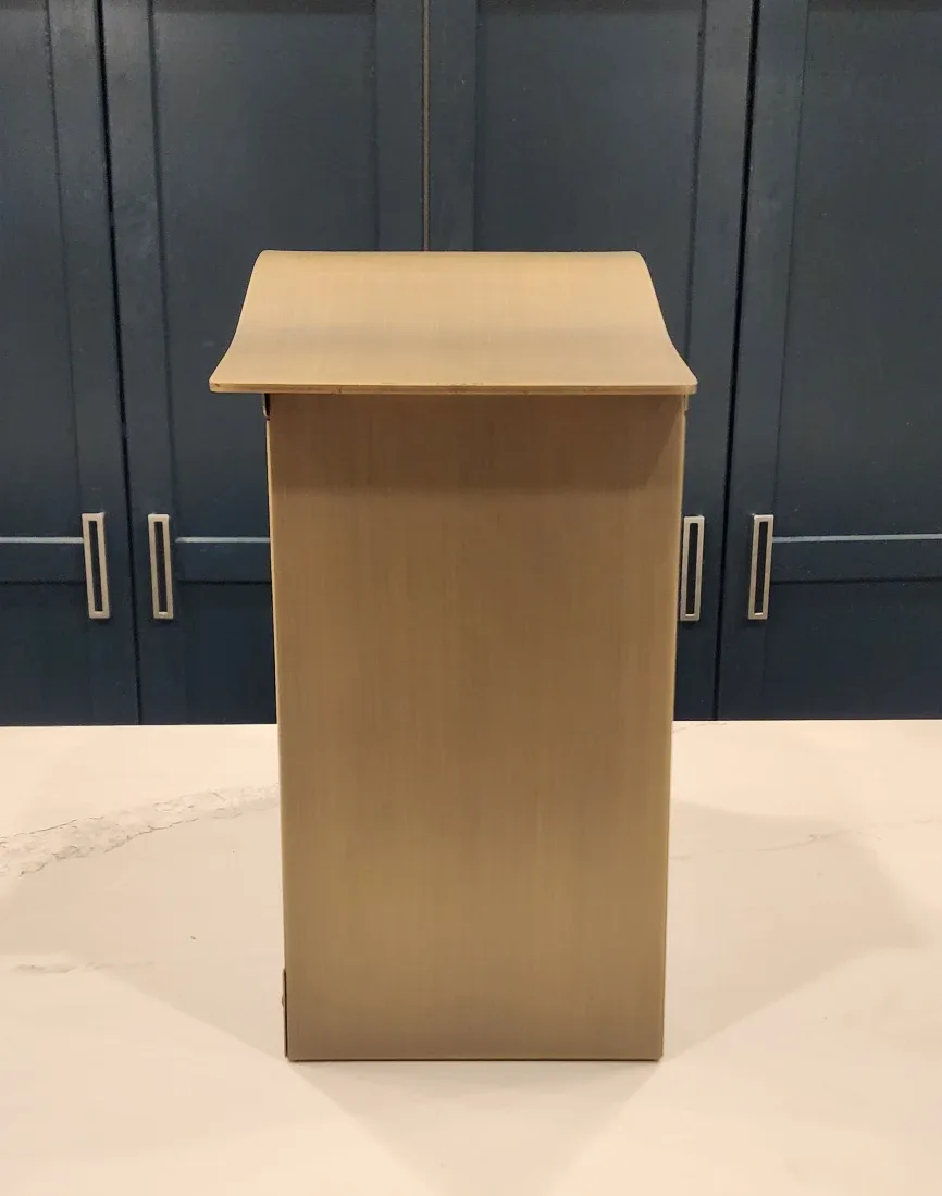 Architectural Mailbox, Locking, Wall Mount, Antique Copper image indicator(6)