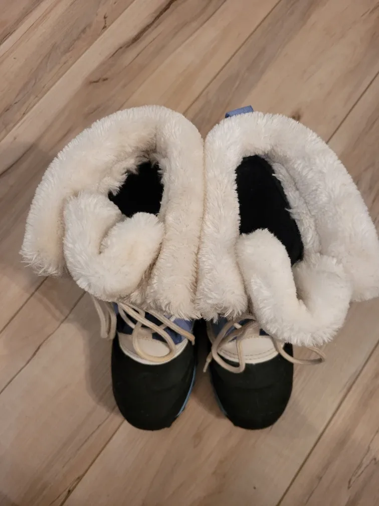 Ranger Snow Boots - Blue & White Girls Size 2 image indicator(5)