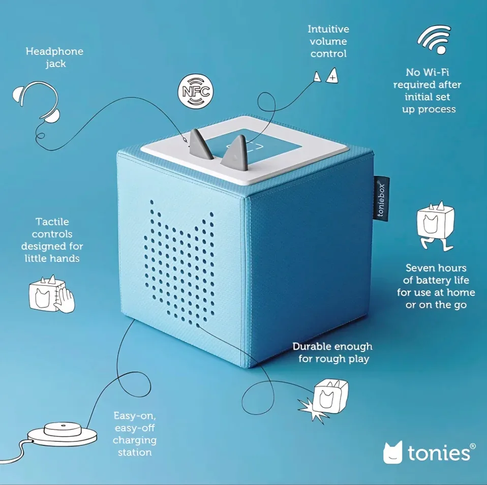Toniebox Audio Player Starter Set Listen Learn Play image indicator(3)