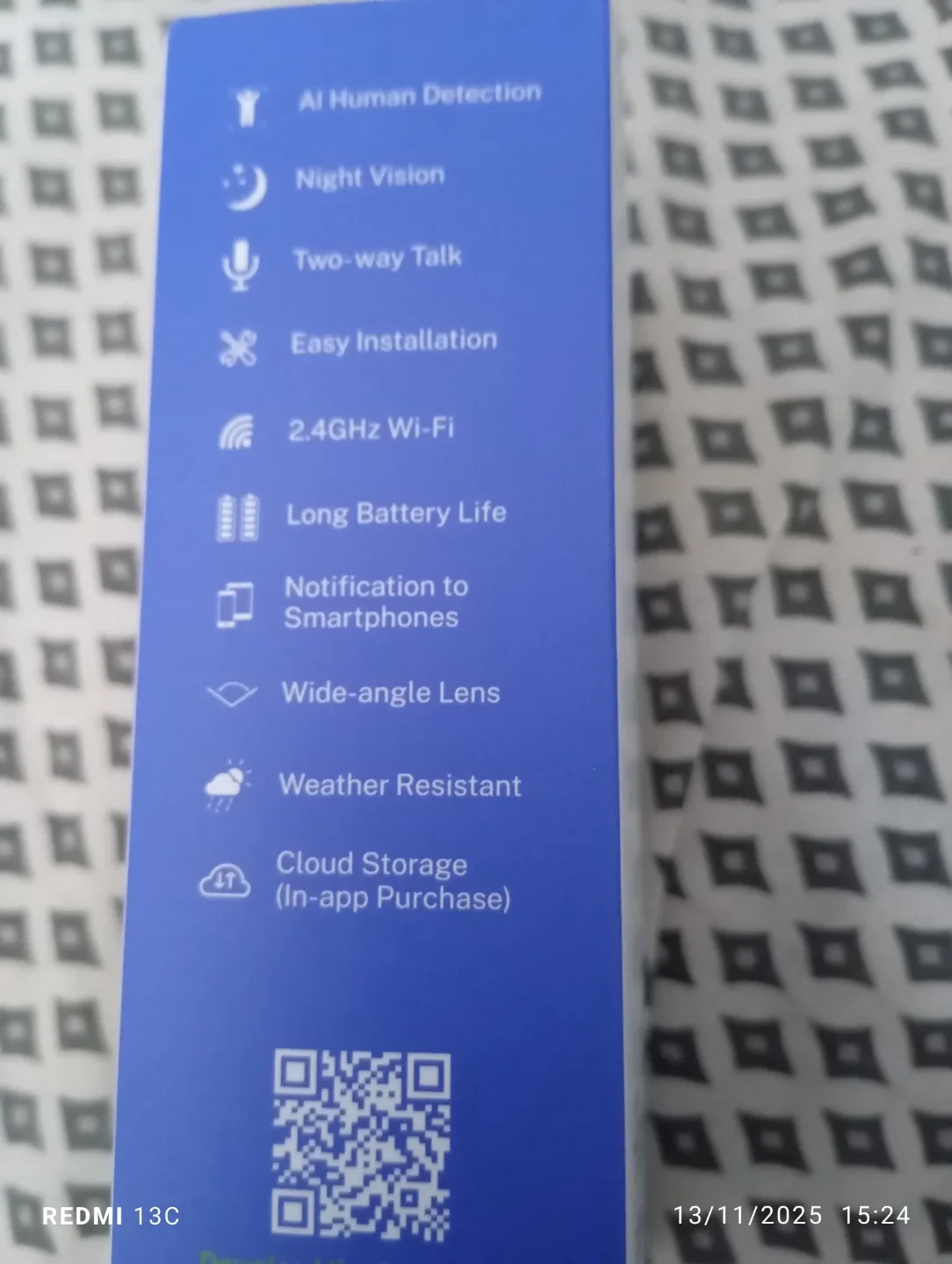 New Linen Doorbell Camera T52 image indicator(3)