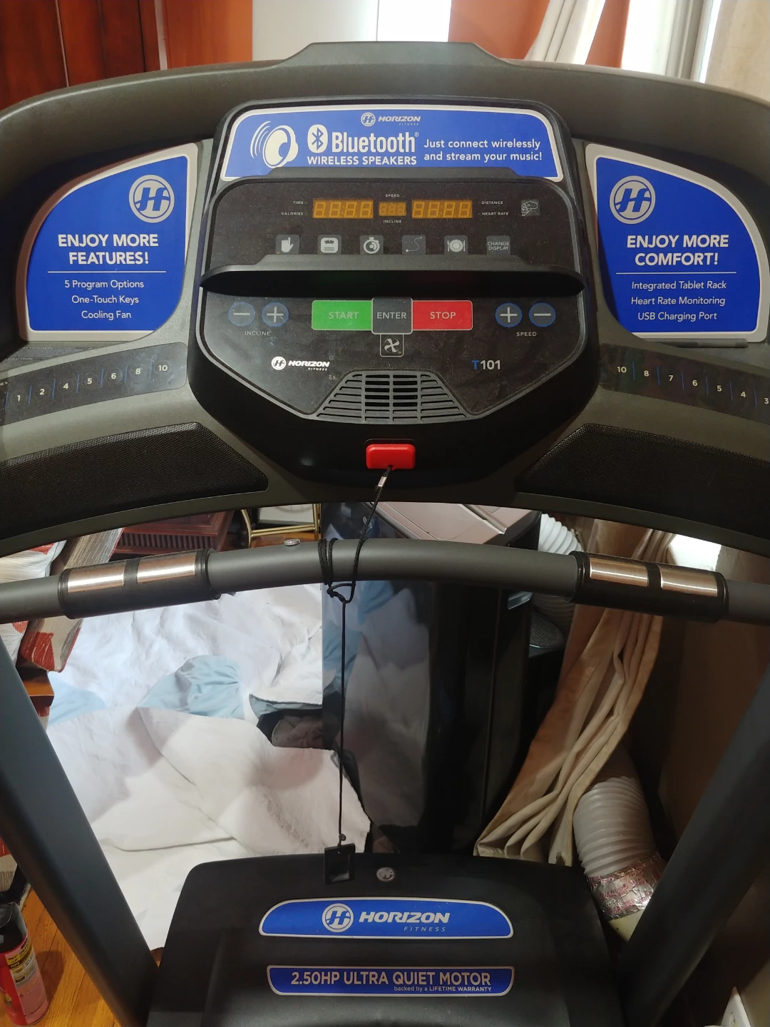 Horizon Fitness T101 Treadmill - photo 4