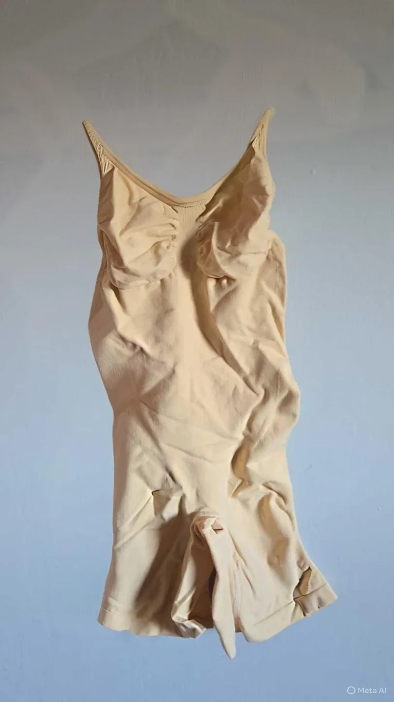 SHAPERX Beige Bodysuit, Size L/XL image indicator(2)