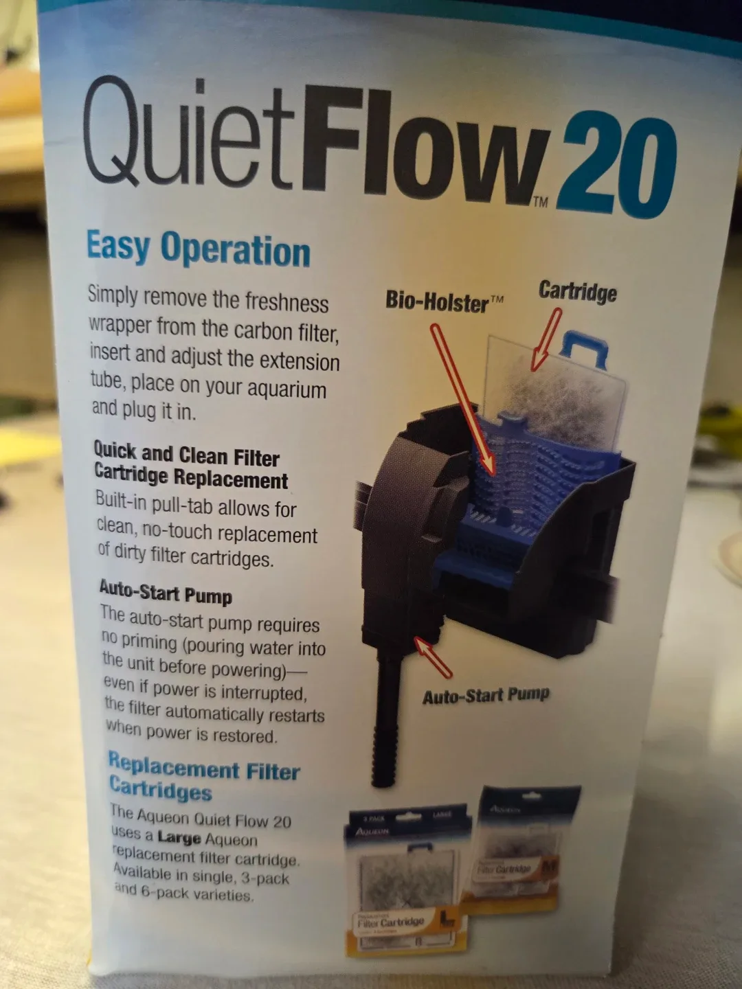 Aquarium Power Filter image indicator(2)