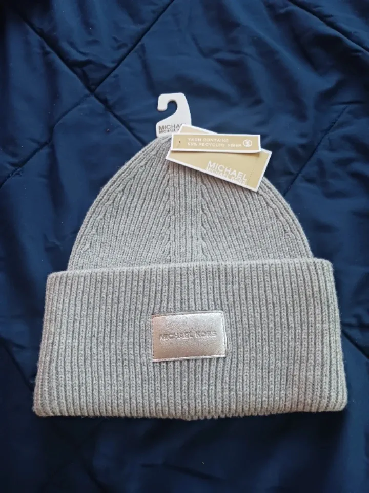 Michael Kors Purple Beanie - New with Tags! image indicator(5)