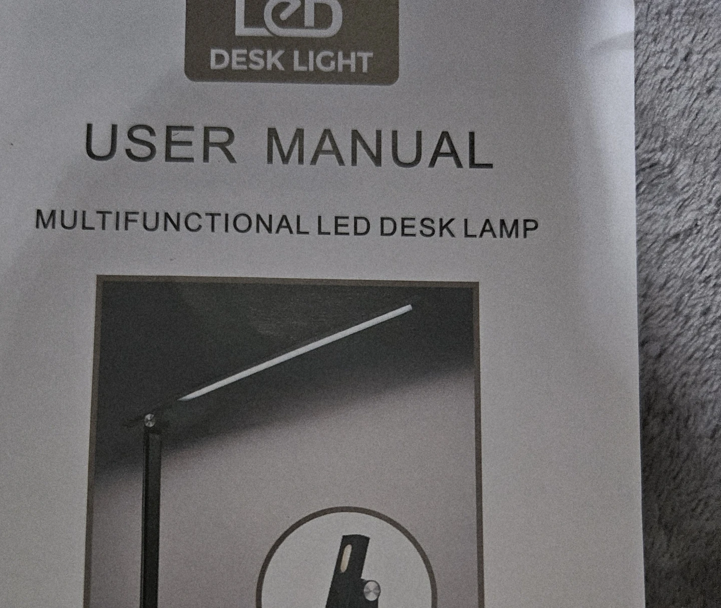 LED Desk Light - Black - photo 3