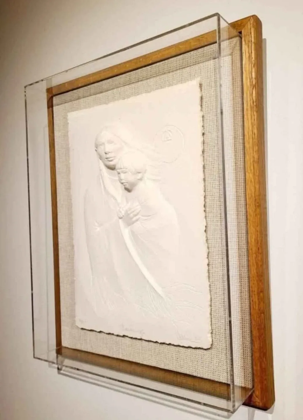 1985 Jean Juhlin “Beginnings” Sculptural Relief - Hand Signed image indicator(5)