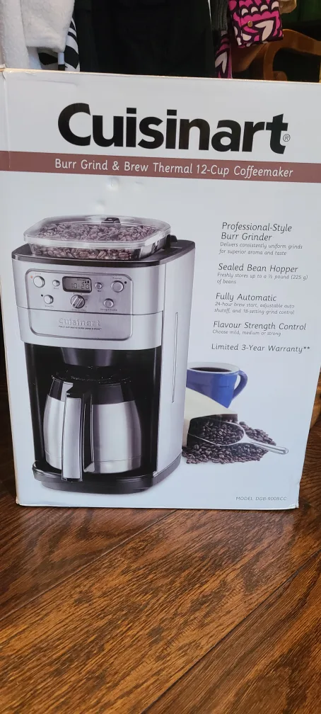 Cuisinart Burr Grind & Brew Thermal 12-Cup Coffeemaker