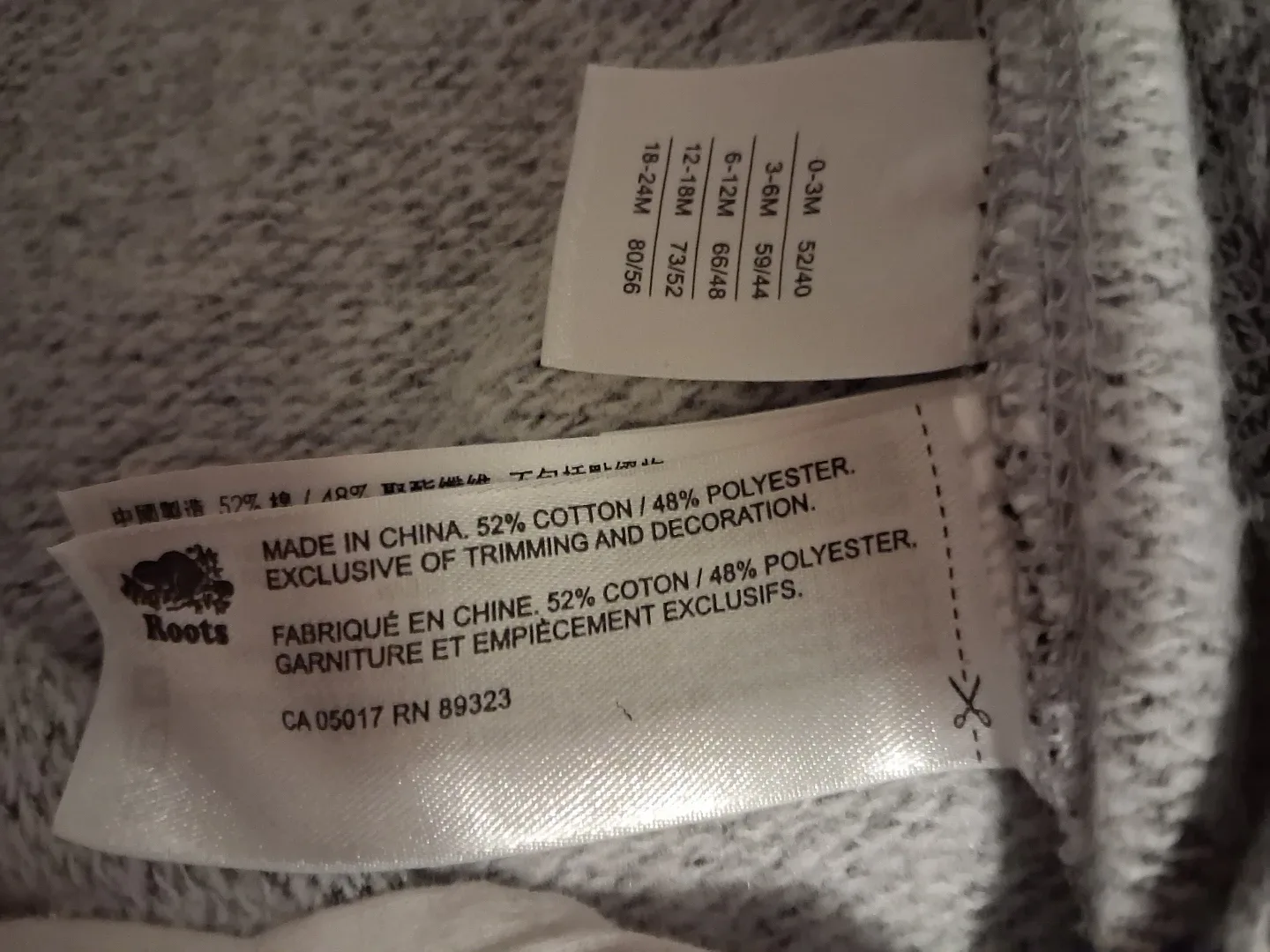 Roots Baby Onesie - Size 0-3 Months image indicator(3)