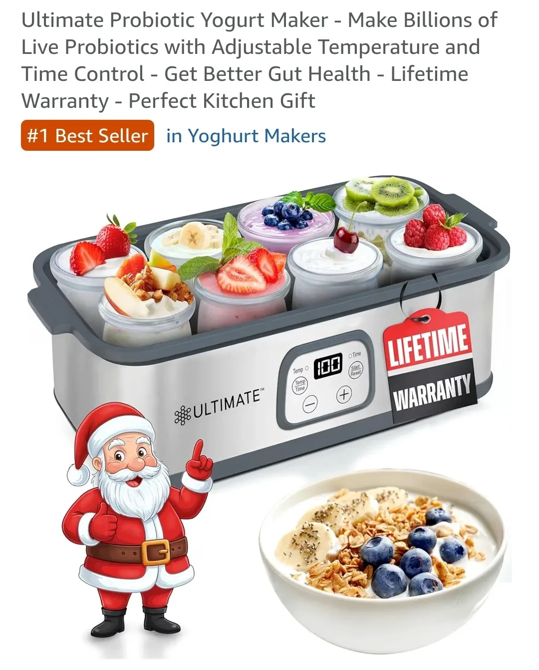 Ultimate Yogurt Maker image indicator(10)