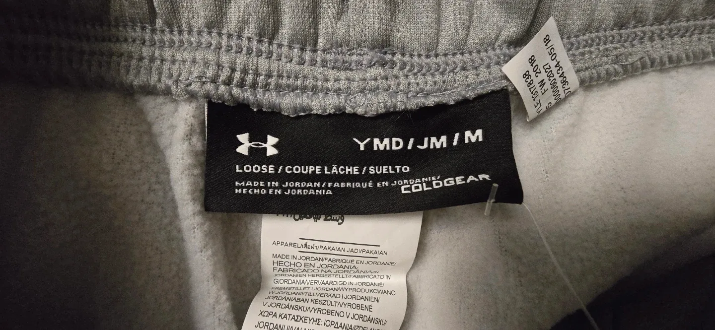 NEW! Girl's Under Armour Joggers! Size YMD (10 / 12) image indicator(8)
