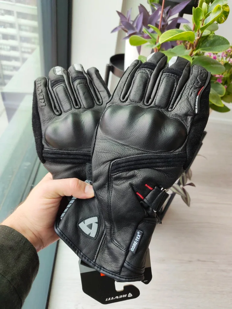 Leather  Premium Motorcycle Gloves Gore-Tex Revit image indicator(2)