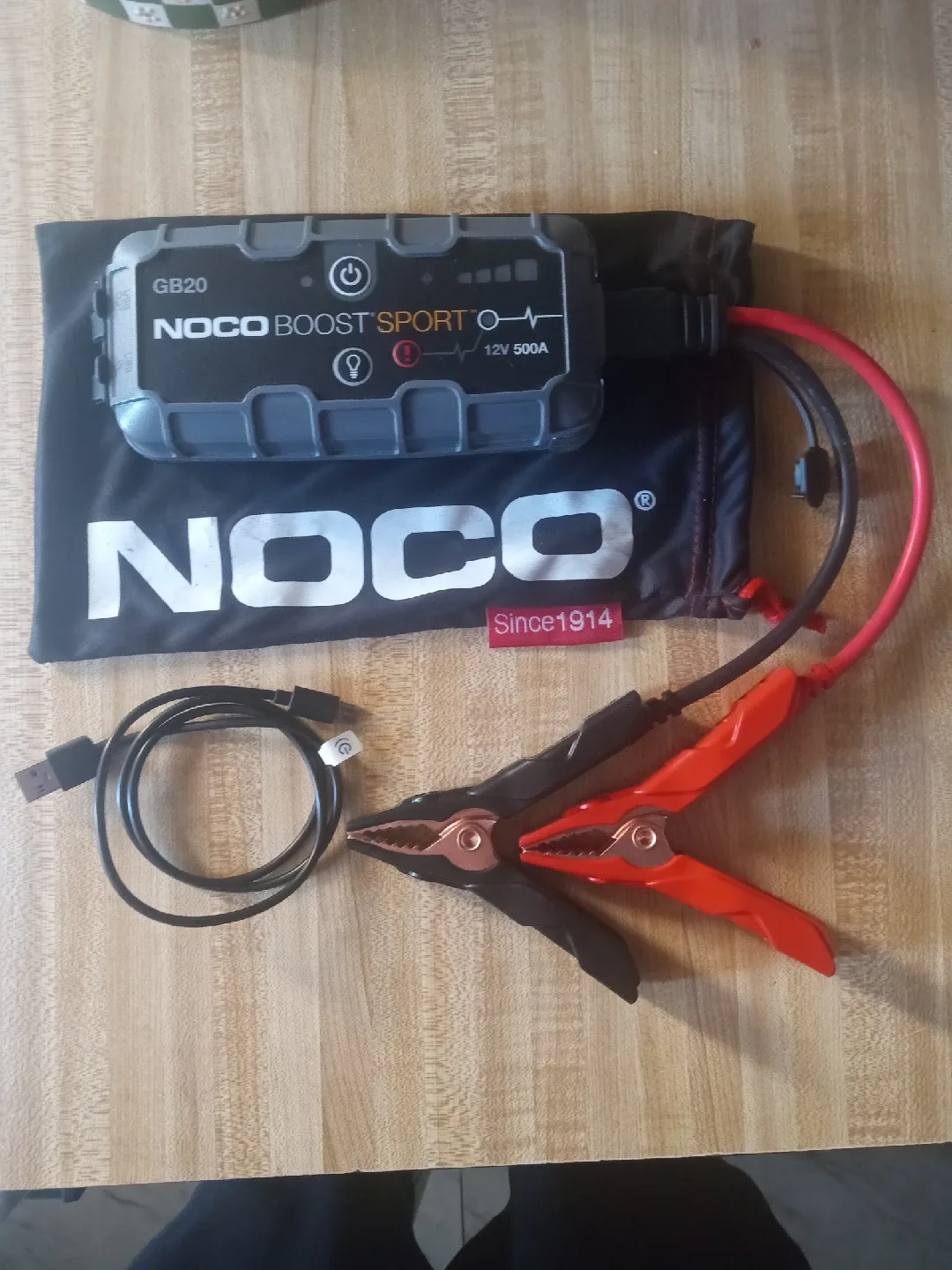 New "NOCO Boost X GB20 Jump Starter image indicator(4)