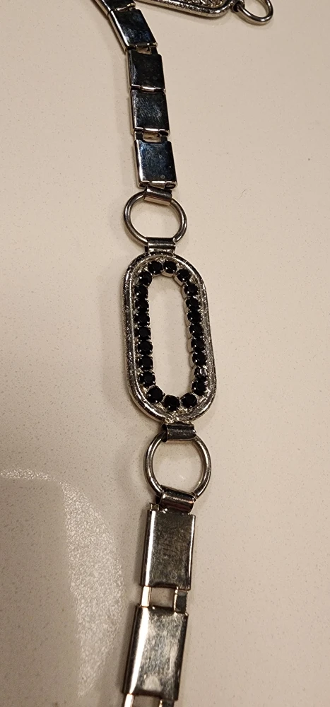 Vintage Silver-Tone Waist Belt – Adjustable & Unique Design - photo 3