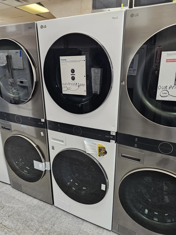 New LG thinq washer dryer tower