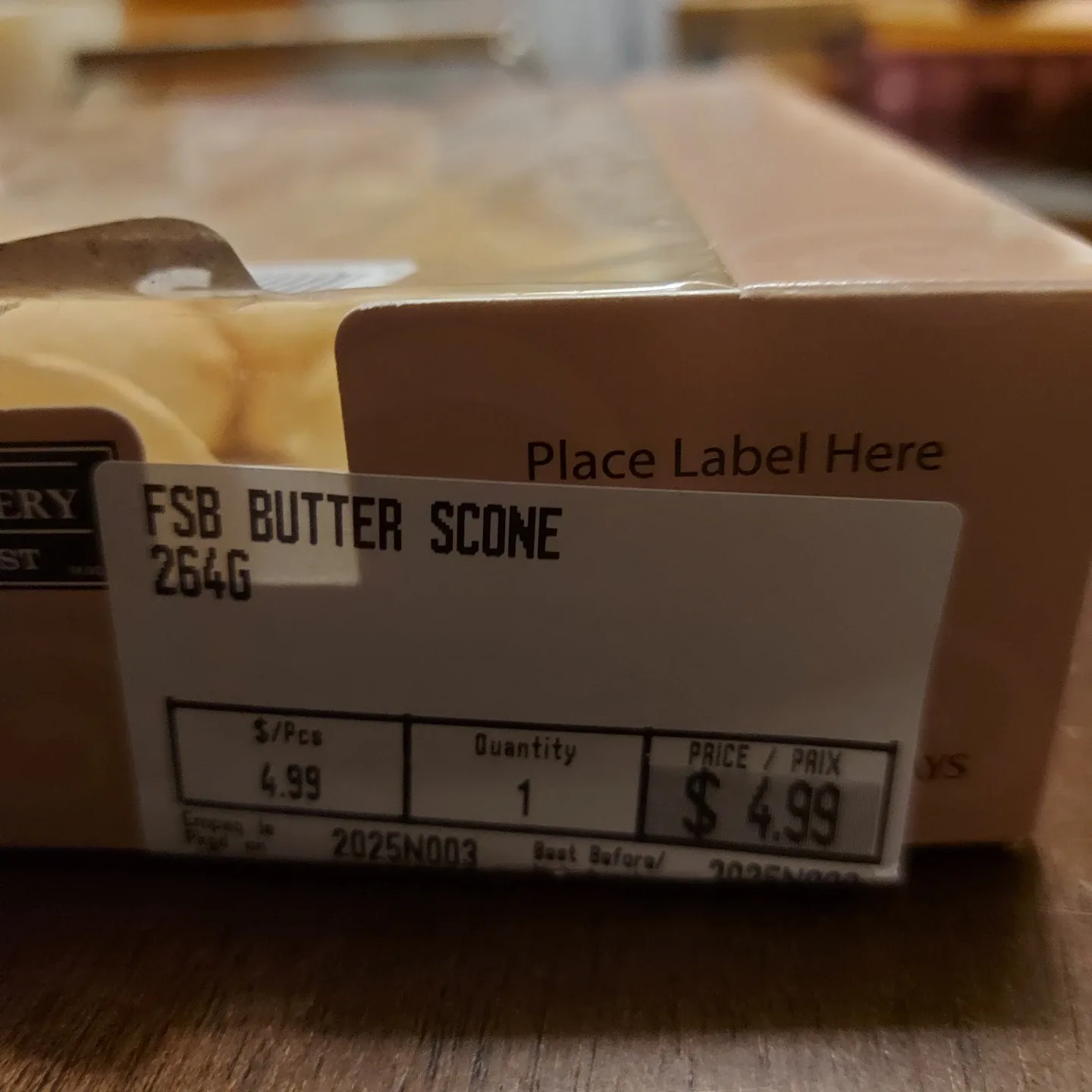 FREE -  Butter Scones 264g image indicator(2)