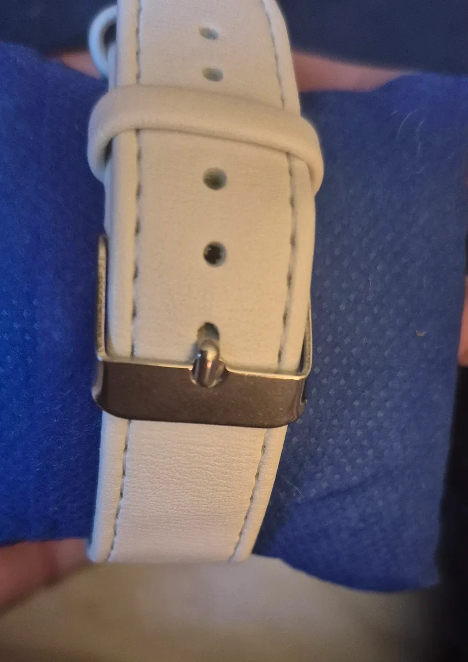 Brand new  white  strap watch image indicator(3)
