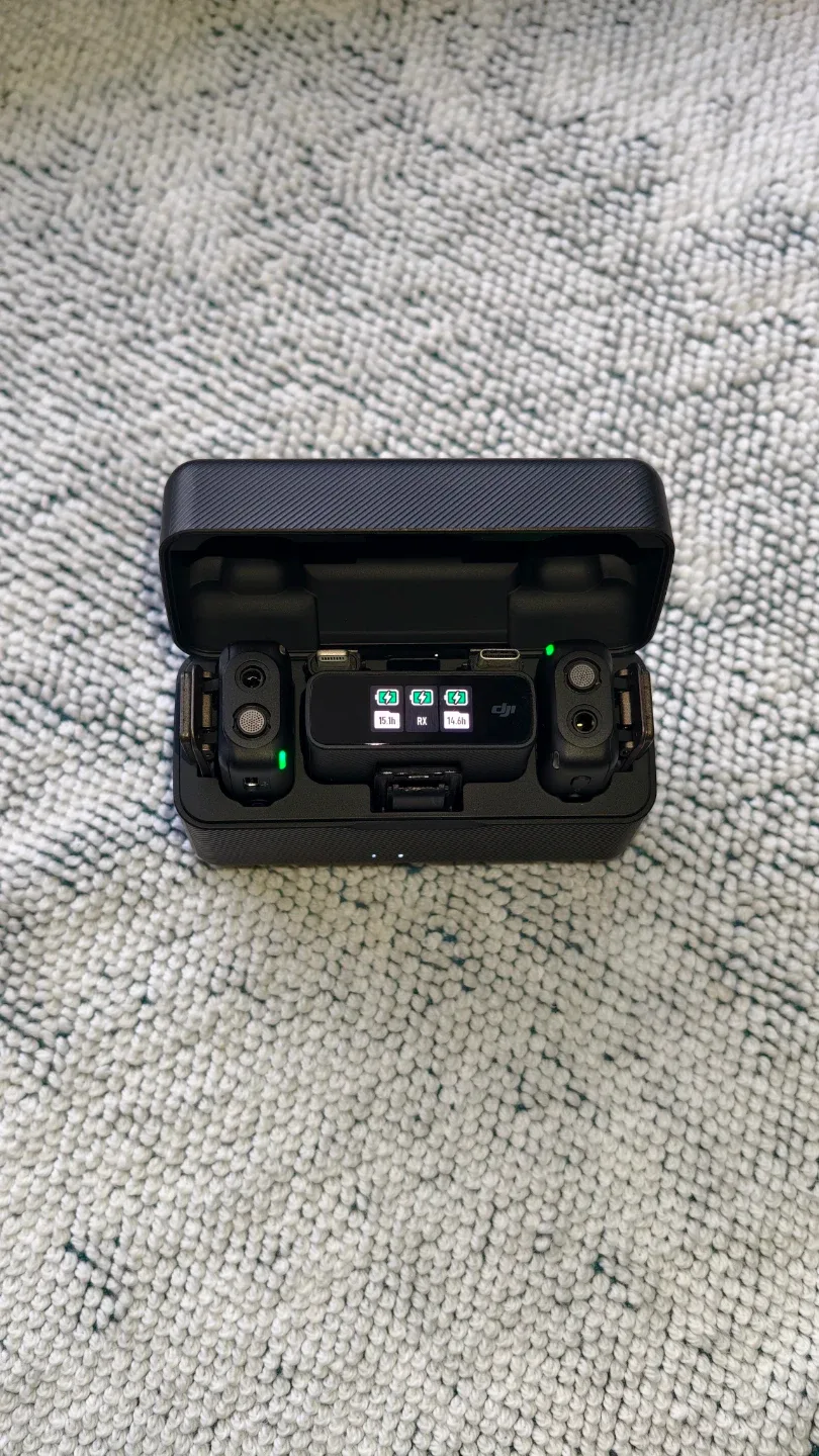 DJI Mic + Charging case image indicator(4)