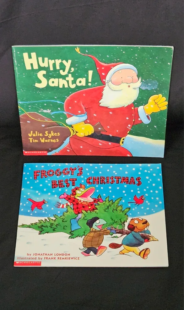 Christmas Books: Hurry Santa & Froggy's Best Christmas