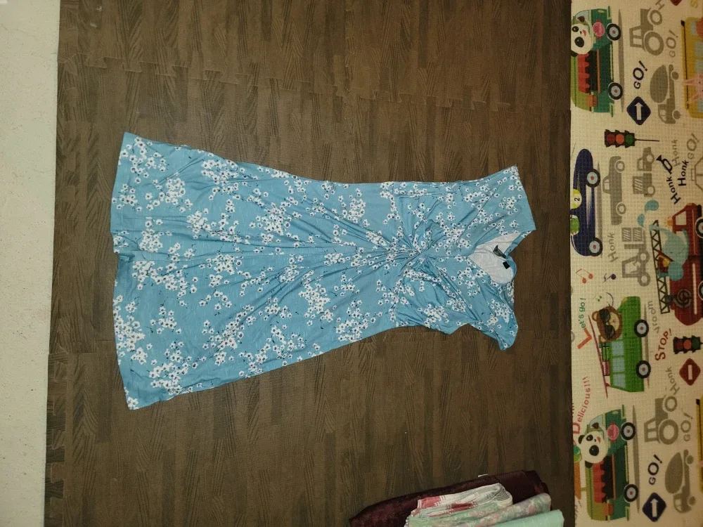 Floral Print Sleeveless Dress image indicator(2)