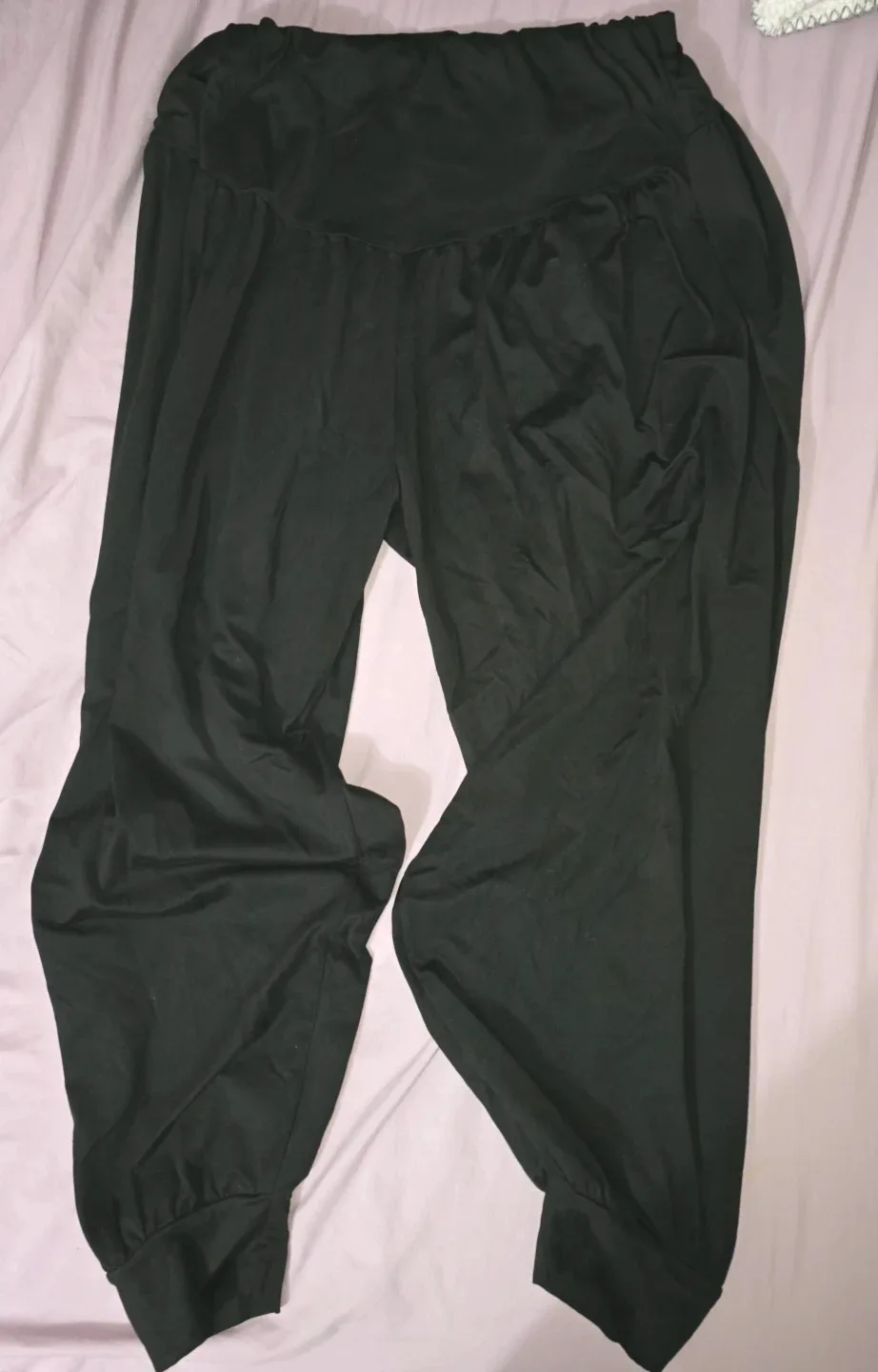 Black Harem Pants