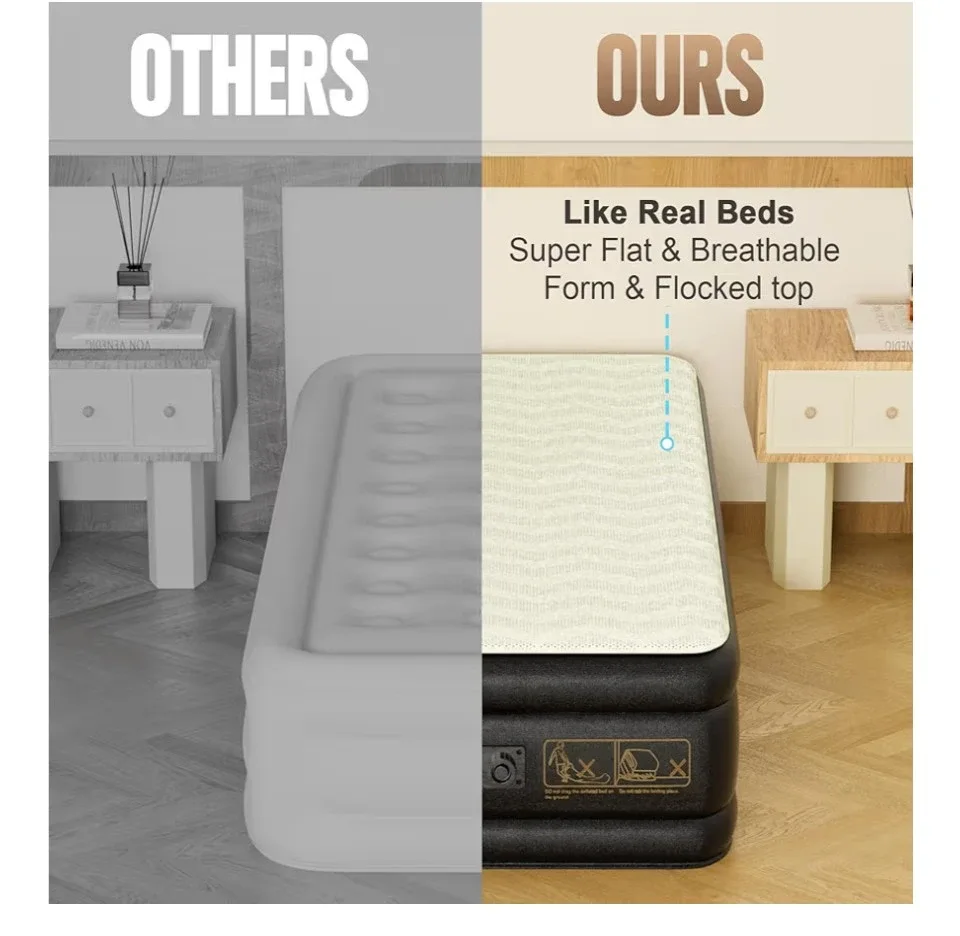 VOSSER Air Mattress VR-L3915 - 75" x 39" x 15" image indicator(5)