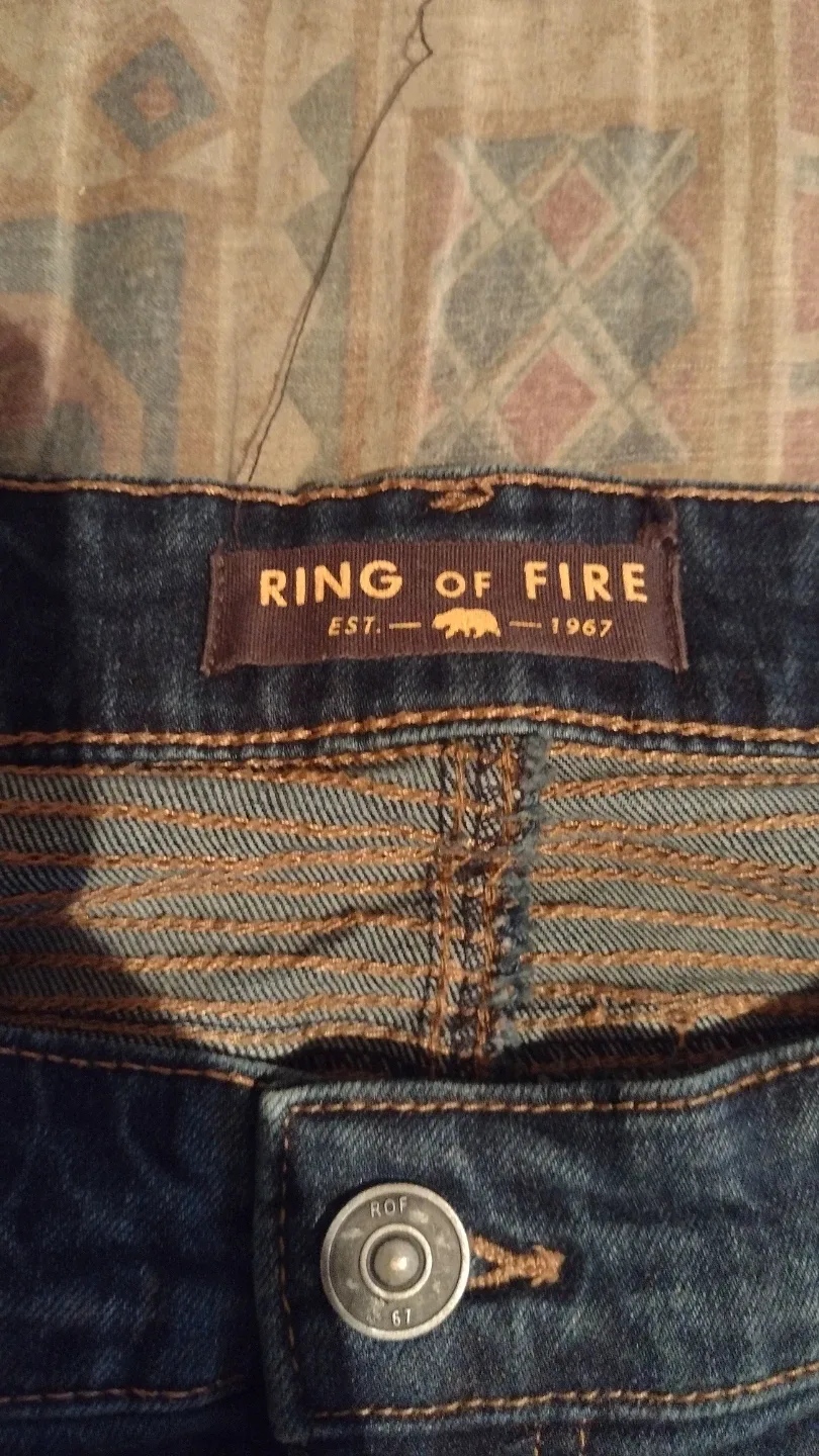 Ring of Fire Slim Jeans - 38x30 image indicator(2)