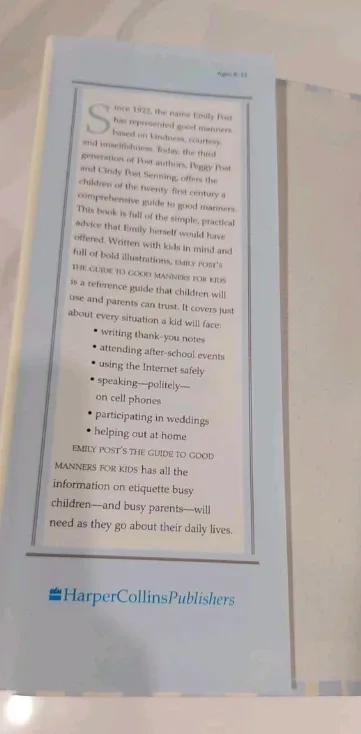 Emily Post's Good Manners for Kids Book image indicator(2)