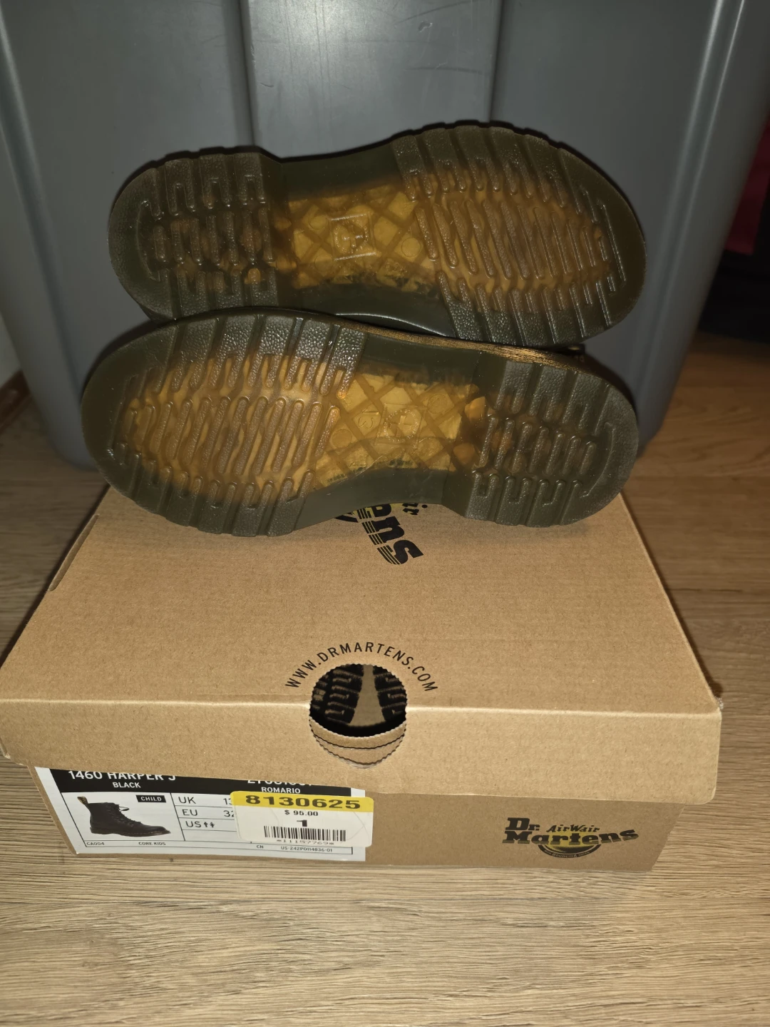 Dr. Martens 1460 Harper J Black Boots - US1 - photo 5