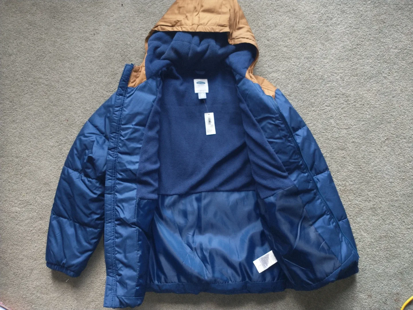 Old Navy Puffer Jacket - Size L (10-12) image indicator(2)