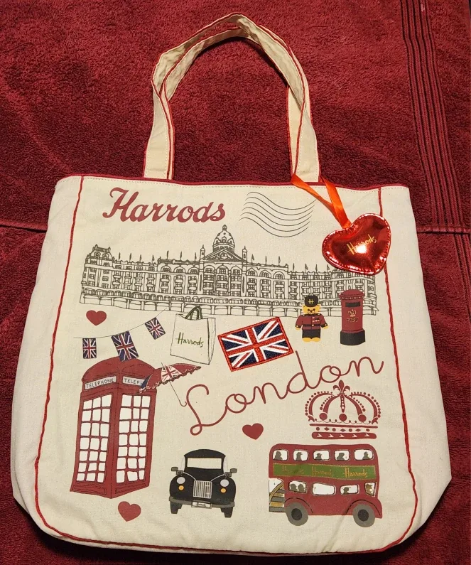 Harrods London Tote Bag