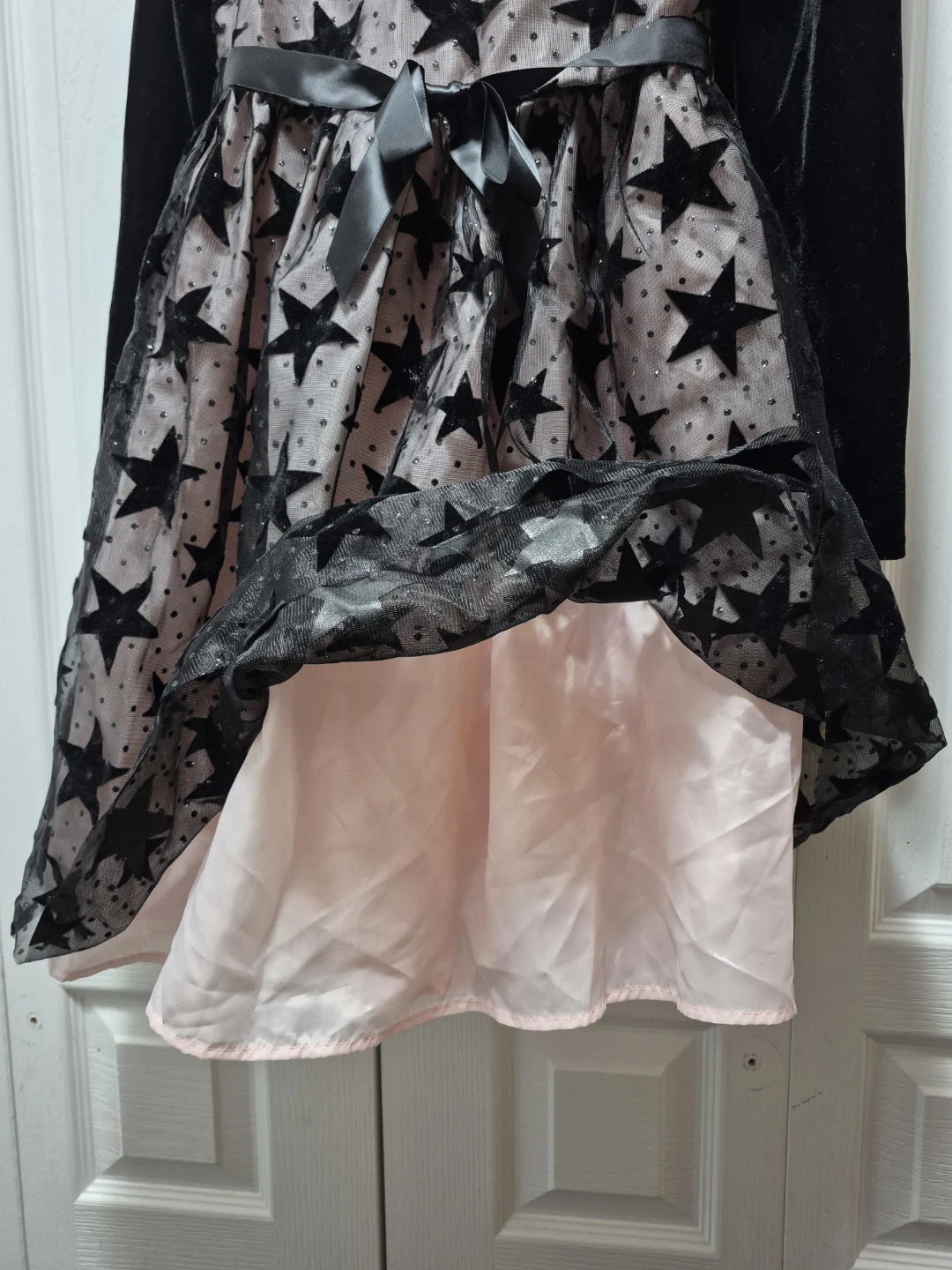 Girls' Black Star Dress - Size 16 - photo 2